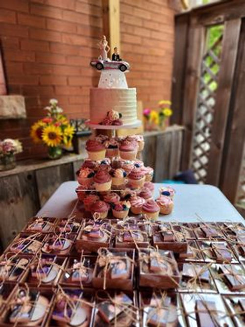 Cupcake display arrangement