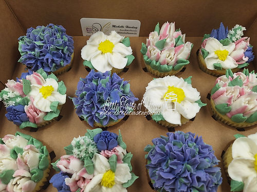 Rainbow cupcakes
